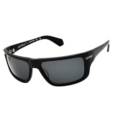 Off White Dames/Dames Bologna Zonnebril (Zwart/Donkergrijs)