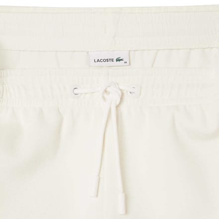 Lacoste Dames/Dames Pique Contrast Paneel Shorts (Crème)