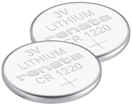 Renata - Knoopcel batterijen - CR1220 - Lithium - 3V - 20 stuks