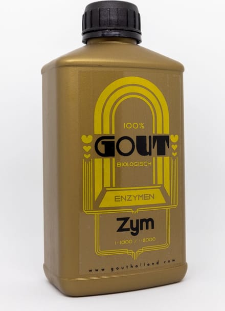 Gout zym 0,5ltr kweken bloei bodem stimulator planten voeding
