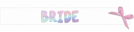 Riethmüller - Sjerp en stickers - I said yes - she said yaasss - wit - 1,5 m