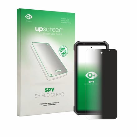 upscreen - privacy screenprotector voor Ulefone RugKing 5 Pro - Folie Beschermfolie Blauwlichtfilter
