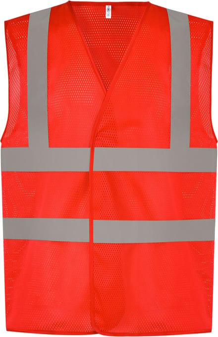 Gilet Unisex 3XL Yoko V-hals Mouwloos Red 100% Polyester
