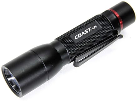 Coast Zaklamp - HX5 - 130 Lumen - Zwart - 5 Jaar Garantie