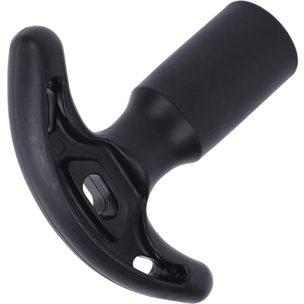 Bootpeddelgreep Universeel Antislip PP Bootpeddel T-Handvat voor 1.1in Kano Kajakpeddel black