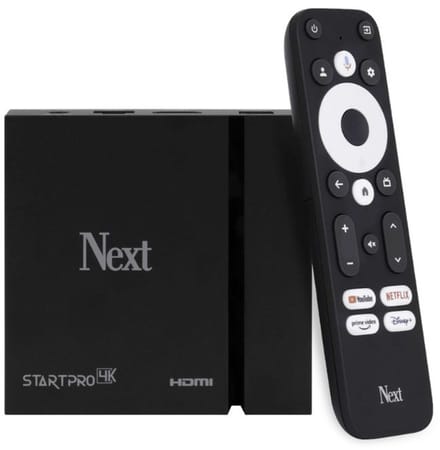Google TV Next Start Pro 4K TV Box - TV Streaming & Chromecast