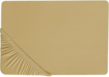 JANBU - Laken - Olijfgroen - 200 x 200 cm - Katoen
