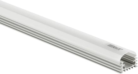Groenovatie LED Strip Profiel Halfrond - 1,5 meter - Aluminium - Compleet
