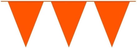 Boland Oranje Vlaggenlijn - Party - Feest - Verjaardag - Slinger