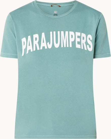 Parajumpers T-shirt met logoprint - Maat 140