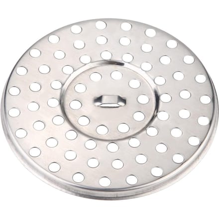 8.5cm Diameter Roestvrij Staal Ronde Douchevloerafvoer Balkonvloerafvoerput white