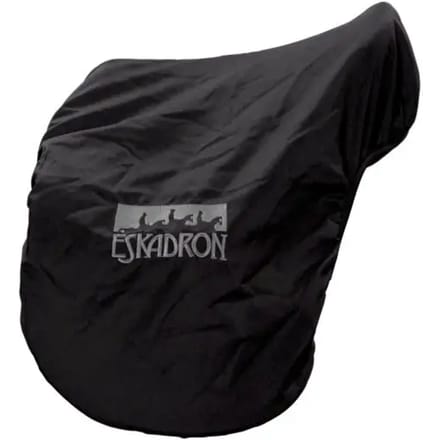 ZADELOVERTREK met fleece zwart one size