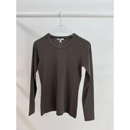 Penn & Ink W26f1963 655 penn en ink longsleeve tabac