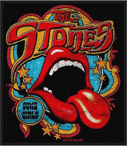 Rock Off The Rolling Stones Some Girls Patch - Multicolour polyester