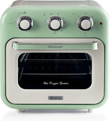 Ariete 4632/04 Mini-oven & hete lucht friteuse Grillfunctie, Heteluchtfunctie, Controlelampje, Met stoomkookfunctie, Met display, Met grillspies,...
