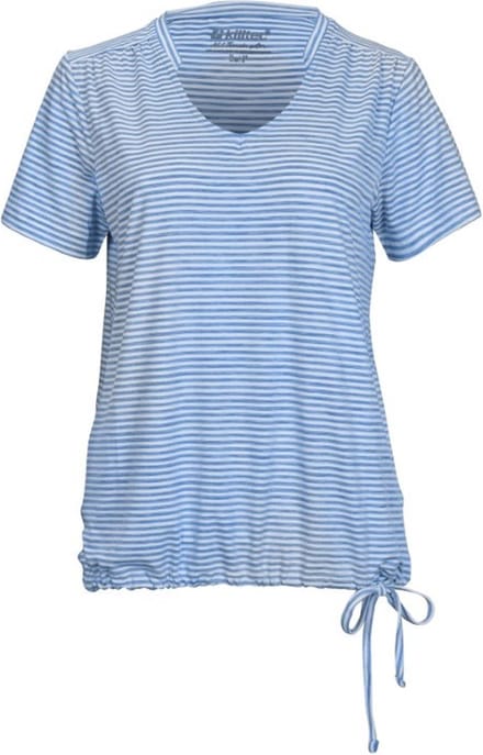 Killtec dames shirt - shirt KM - blauw/wit streep - 37010 - maat 48