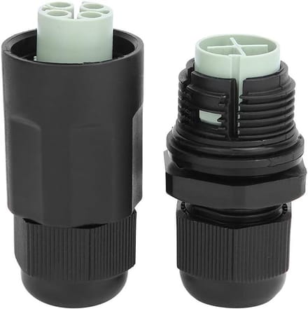 Waterdichte LED Draadkabelconnector IP68 Buiten Geschikt voor 2/3/4 Pin