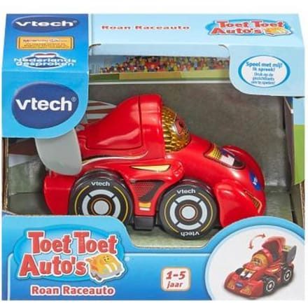 VTech Toot-Toot auto's Roan raceauto speelfiguur - veelkleurig