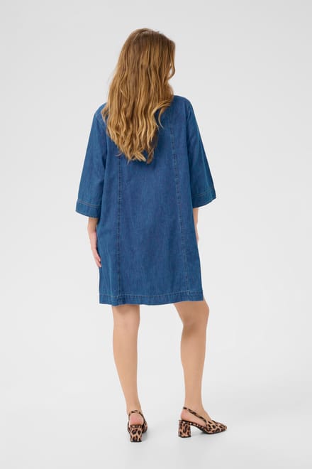 Dames denim jurk CULTURE Pin Arpa