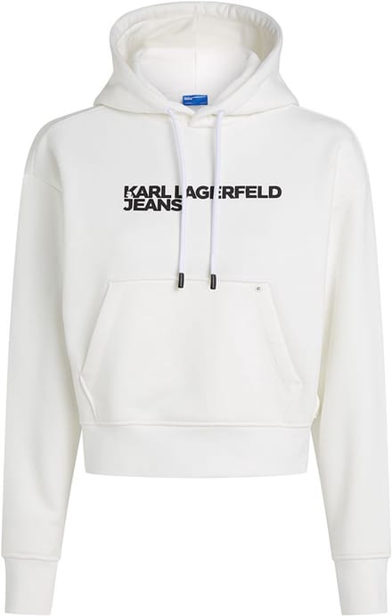 Karl Lagerfeld Jeans A2w20053 Regular Fit Hoodie Wit L Vrouw