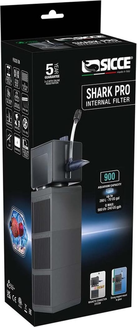 Sicce Shark pro 900 - 900l/h aquariumfilter