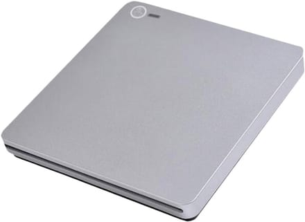 Externe Cd Brander - Optisch Station - Data Opslag - Dubbele Interface - 14.8 x 14.3 cm - Zilver