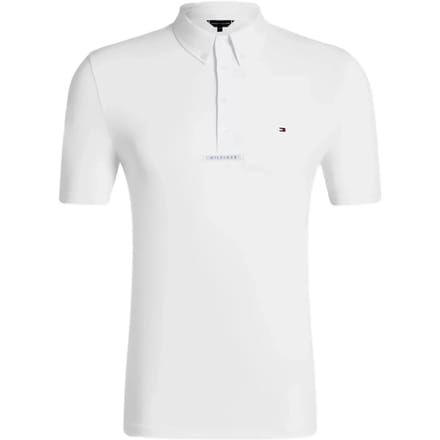 Tommy Hilfiger Equestrian Alex Wedstrijdshirt Heren M Wit