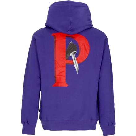 Herenhoodie Crime Hoodie Violet