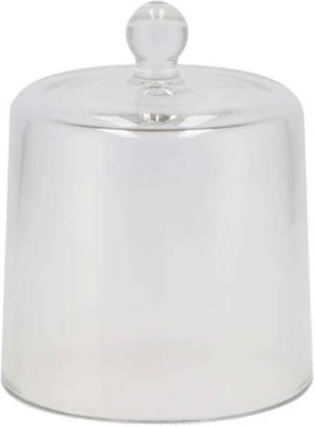 DK Design amuse cloche - transparant glas - D13 x H16 cm - hapjes stolp - amuseschaaltje