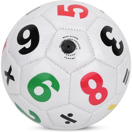 Kinderen Buitensport Voetbal Voetbal Maat 2 Oefening Sportuitrusting(Wit Nummer) white