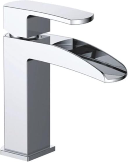 Waterval wastafel mengkraan Luzi Rambo eenhendel  chroom