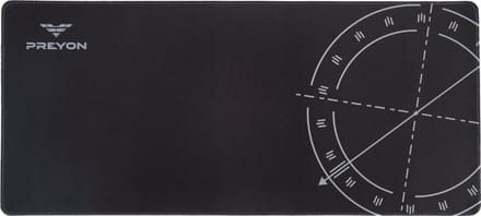 PREYON Falcon Speed - XL Gaming Muismat - 90x40cm - Zwart