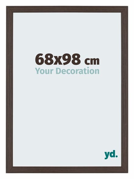 Your Decoration - Fotolijst 68x98 cm - MDF - Eiken Donker - Mura