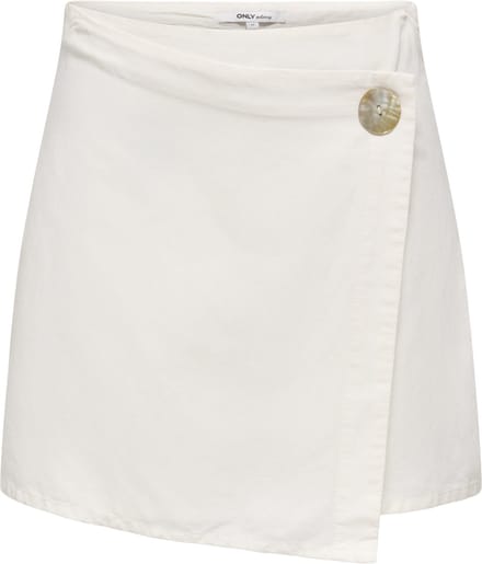 ONLY - ONLELENE HW LINEN BL WRAP SKIRT TLR - Meisjes - Rokken