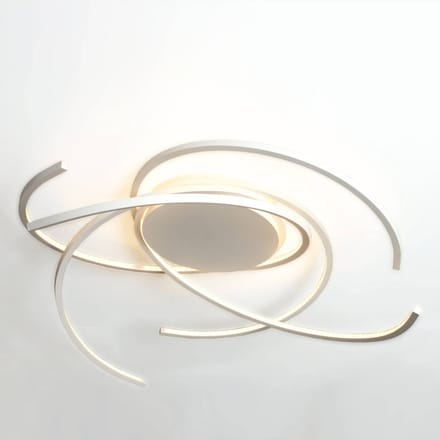 Escale Witte LED-plafondlamp Space 55 cm