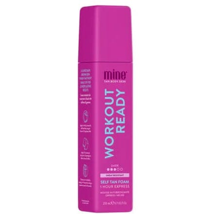 MineTan Workout Ready Mousse Auto-bronzante 200ml