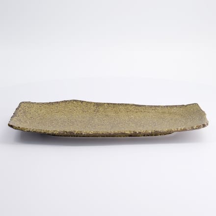 Tokyo Design Studio - Mino Craft Rechthoekig Bord - Bruin - 32,4 x 16 cm