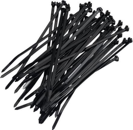Kabelbinders Tyraps 4,8x200mm 100-stuks
