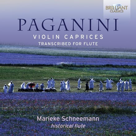 Marieke Schneemann - Paganini: Violin Caprices Transcribed For Flute (CD)