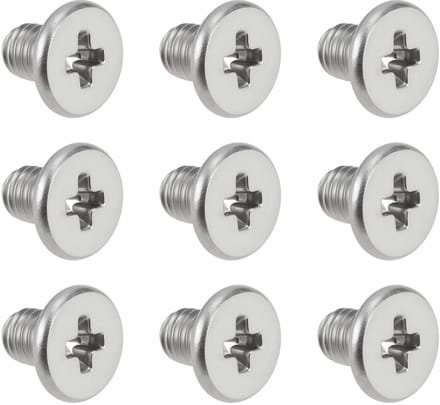 Cosensi - 200 Stuks Roestvrijstalen Machineschroeven M3-0,5