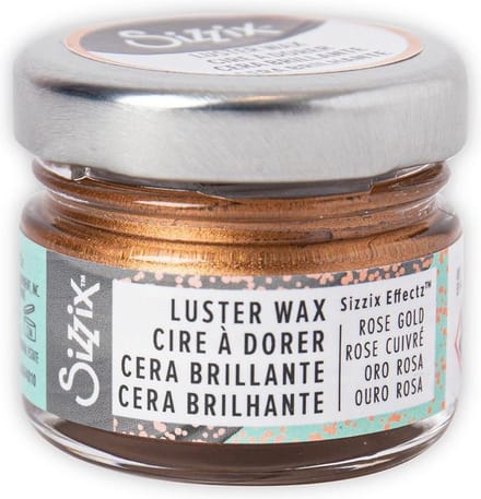 Sizzix Glans wax - Metallic effect - 20ml - Rose Gold