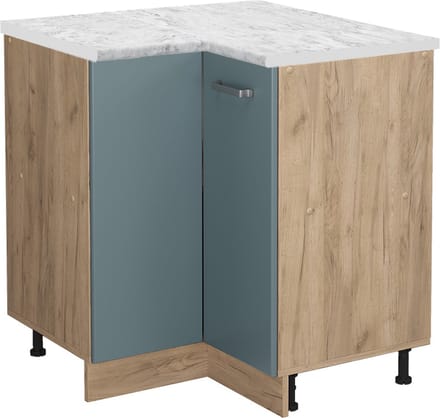 Vicco R-Line Hoekkast – 75.6 cm WB Marmer Blauw-grijs