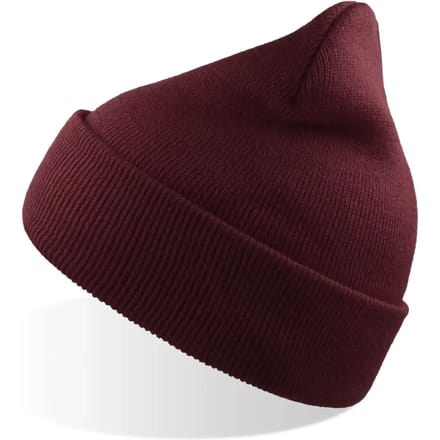 Atlantis Headwear - Wind Beanie Recycled - Burgundy - One Size