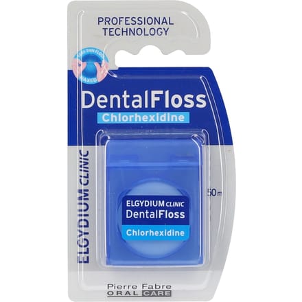 Elgydium Clinic Dentalfloss Chlorhexidine 50m