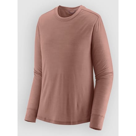 Patagonia Cap Cool Merino Blend Lycra met lange mouwen roze