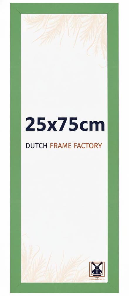 Fotolijst 25x75 cm - MDF - Groen - Benno