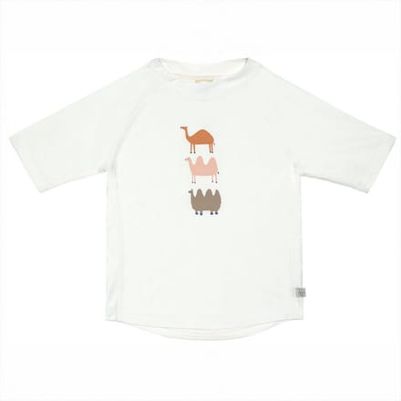 Lässig SPF Zwemshirt Korte Mouw Camel