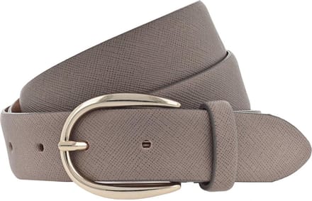Vanzetti Leren Riem 30mm Leather Belt W100 Taupe Bruine