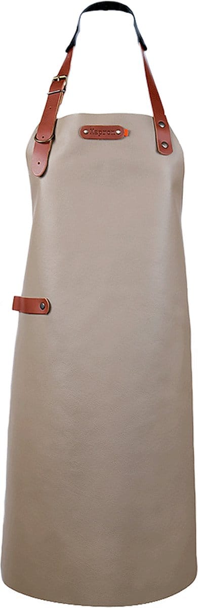 Xapron Luxe leren Schort Bovine - Safari
