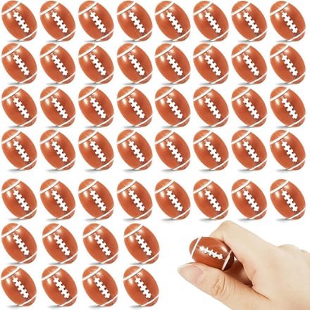 50 Stuks Mini Hars Voetballen voor Feestdecoratie en Cadeaus